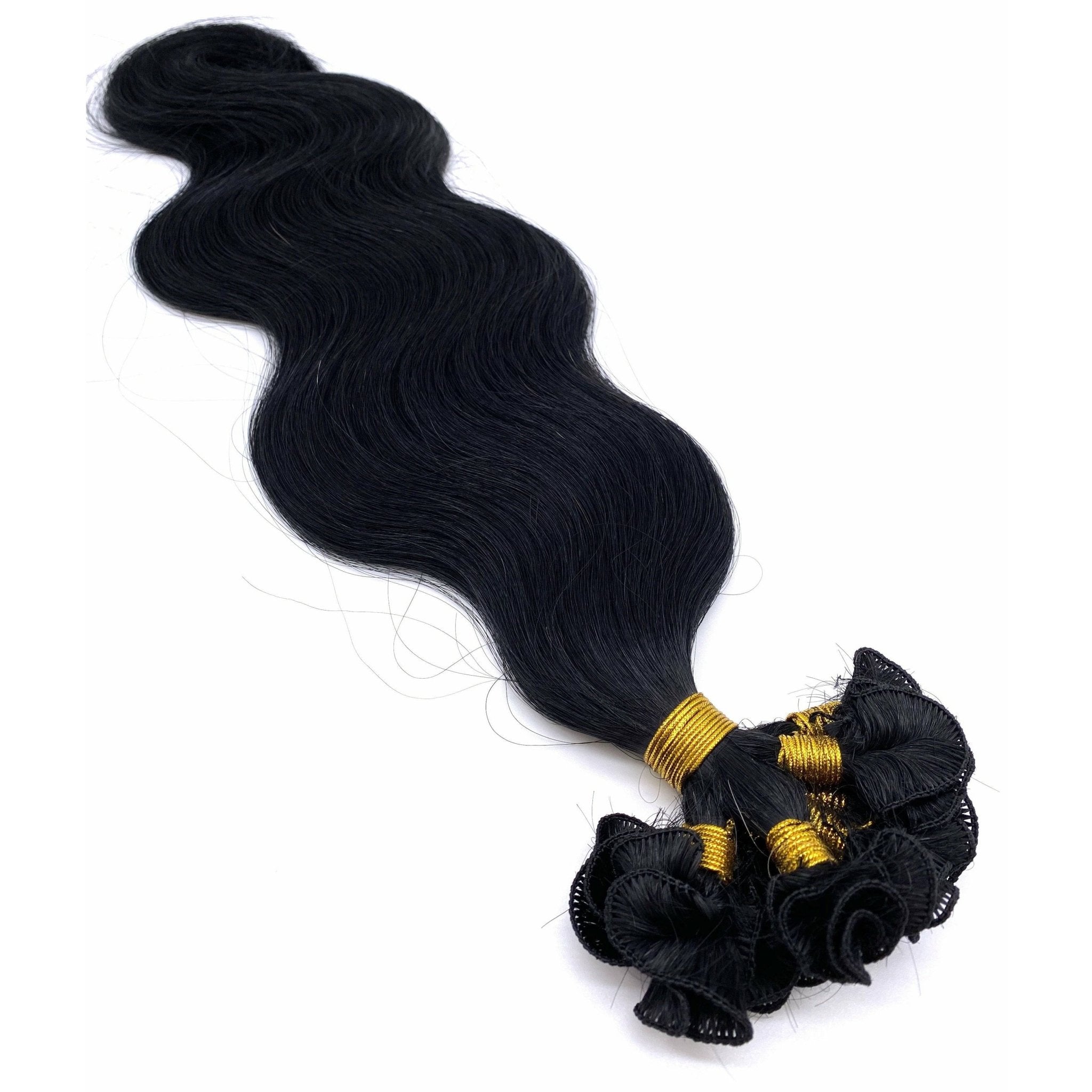 18-inch Wavy Hand Made Hair Extension System