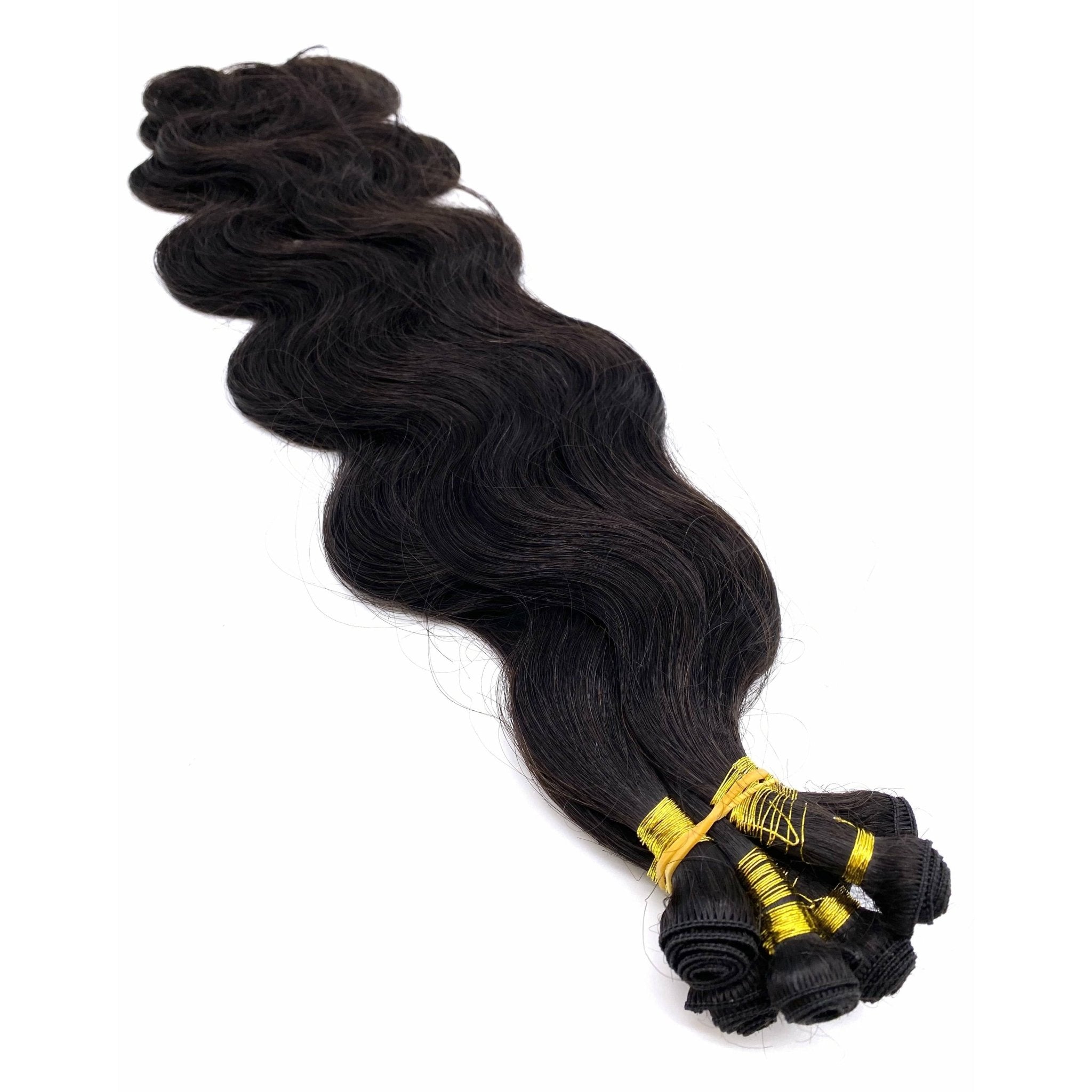 18-inch Wavy Hand Made Hair Extension System