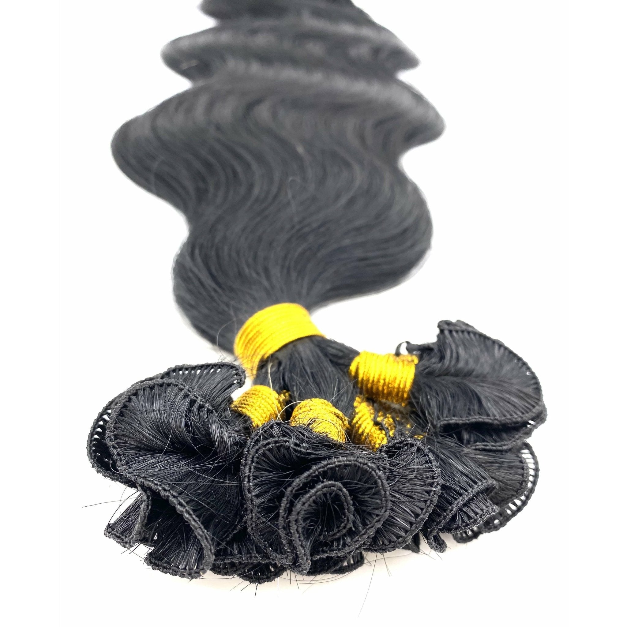 18-inch Wavy Hand Made Hair Extension System