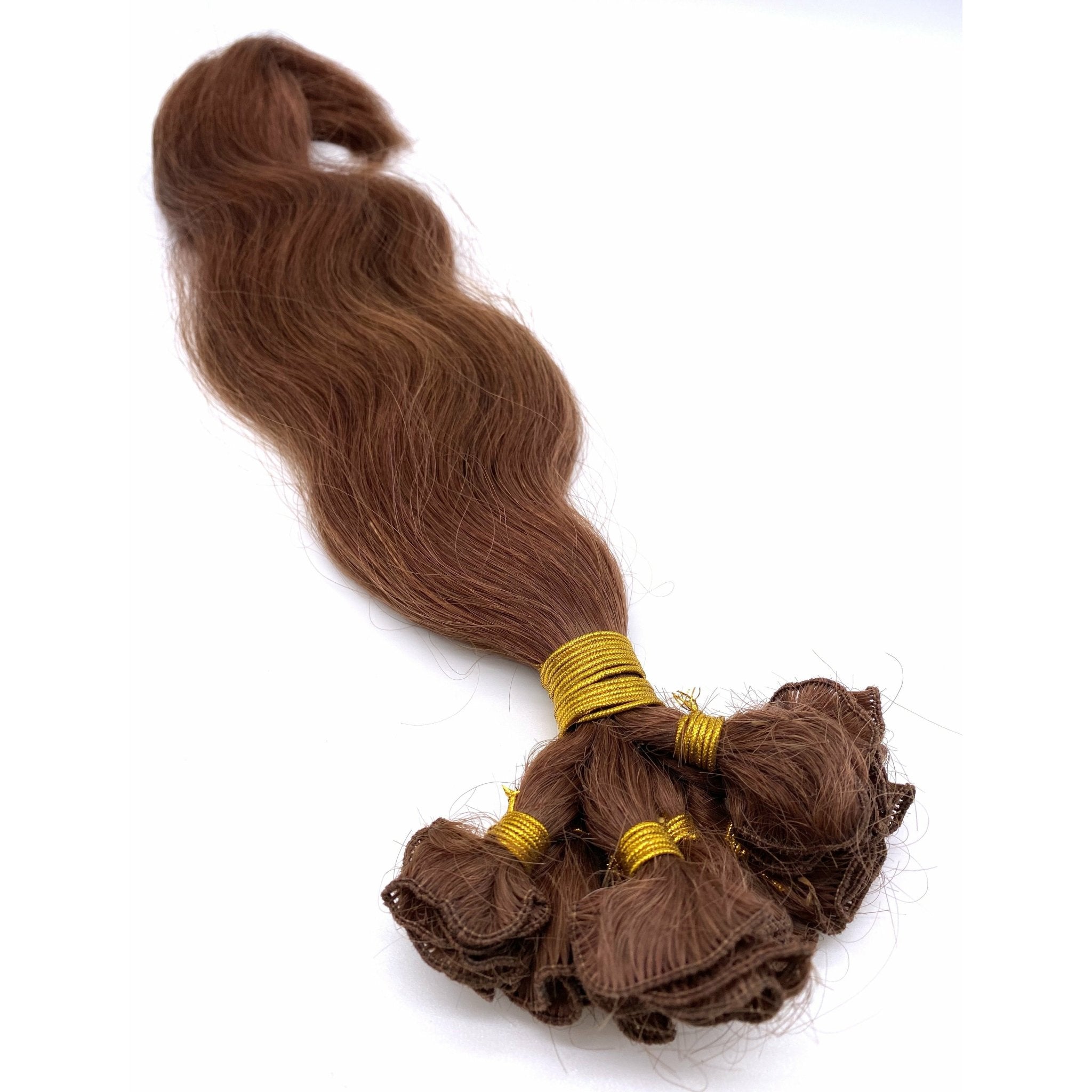 18-inch Wavy Hand Made Hair Extension System