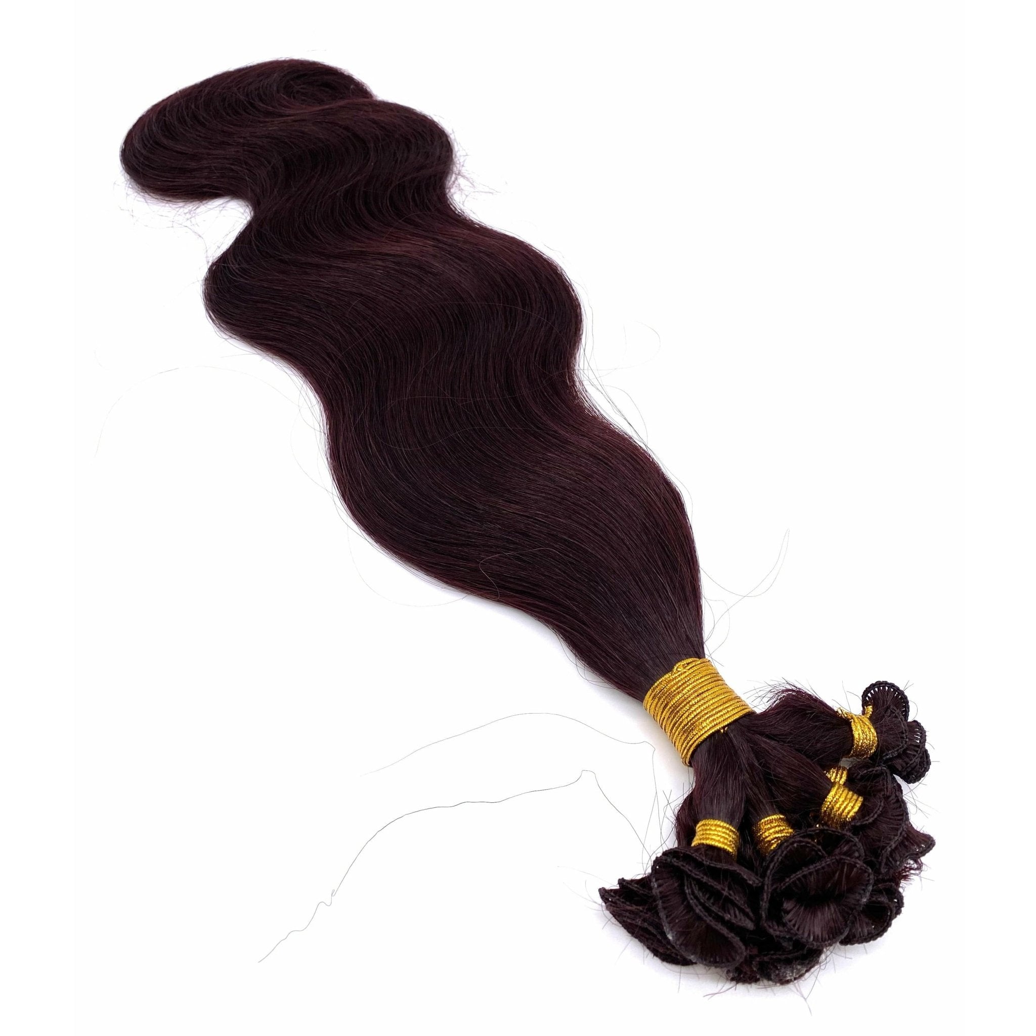 18-inch Wavy Hand Made Hair Extension System