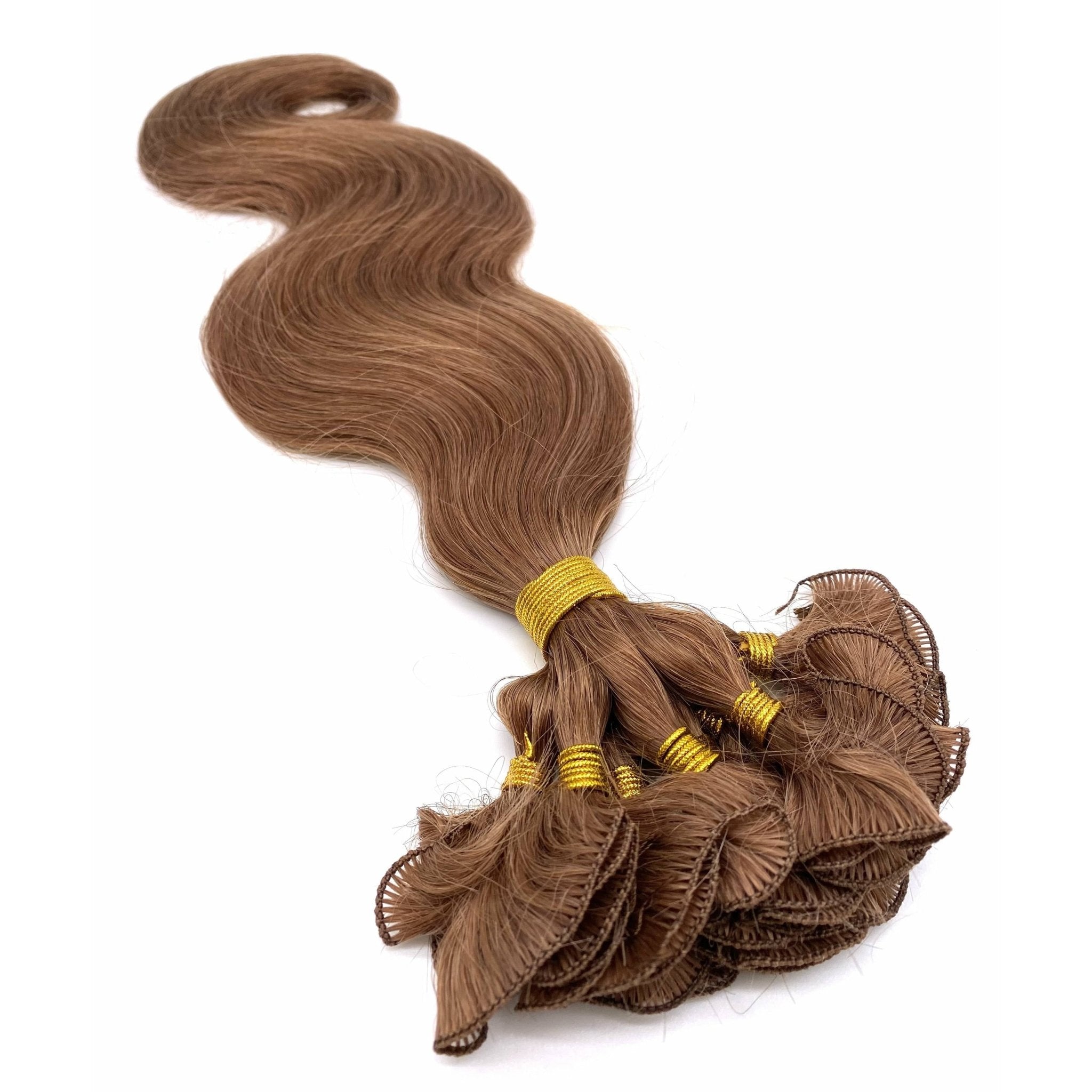 18-inch Wavy Hand Made Hair Extension System