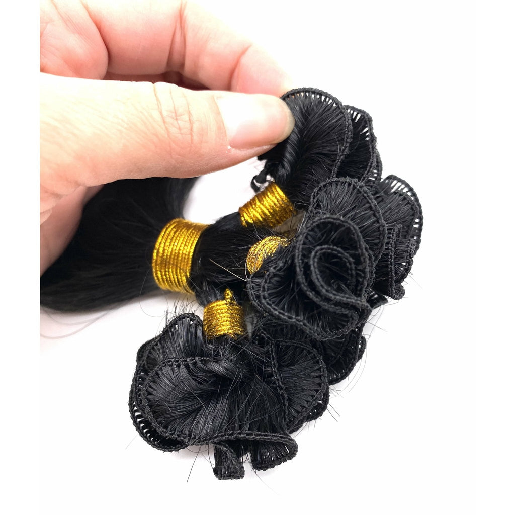 18-inch Wavy Hand Made Hair Extension System