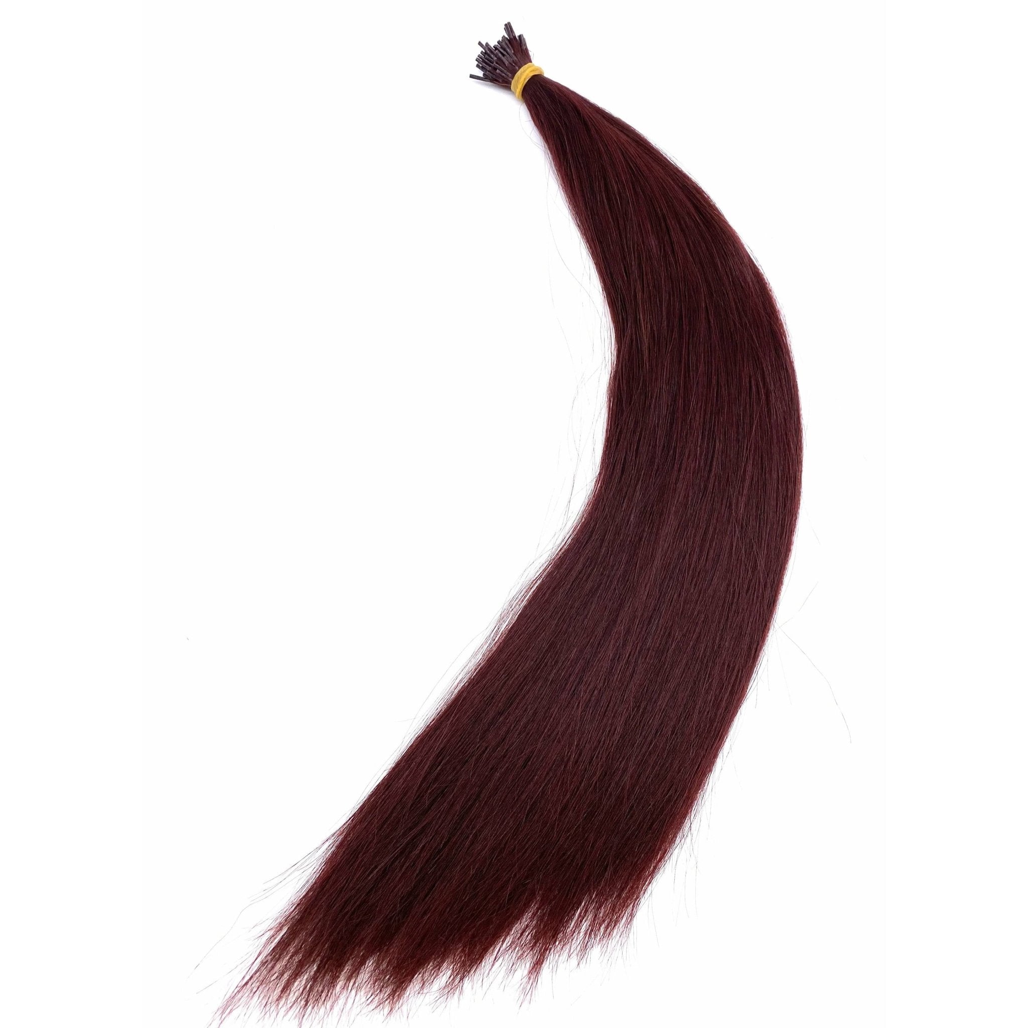 18" Straight I-Tip Hair Extensions - 70g Professional Human Hair