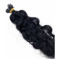 18" Wavy I-Tip Hair Extension System - 100% Remy Human Hair