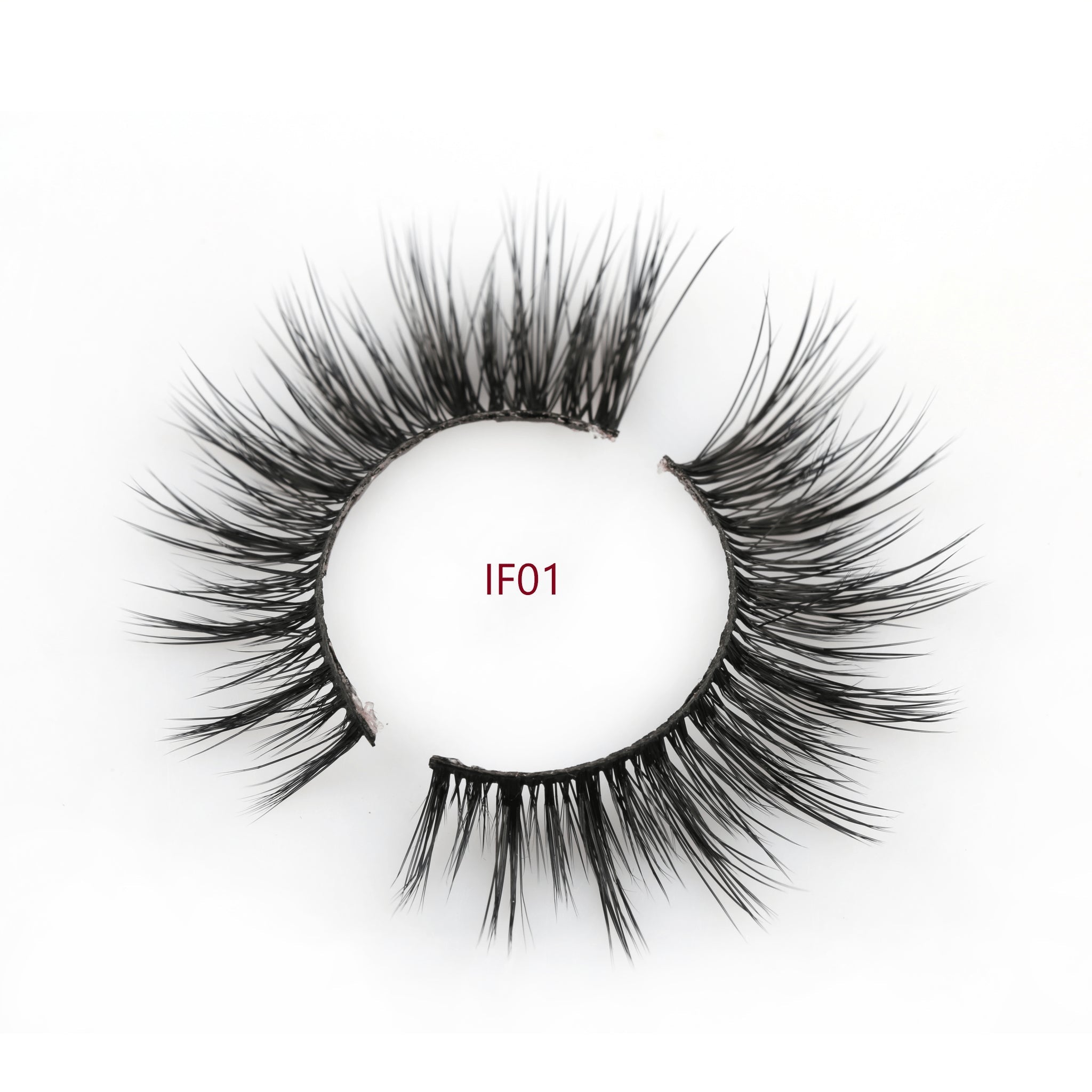 Invisible Magnetic Band Lashes with Eyeliner - Natural Look