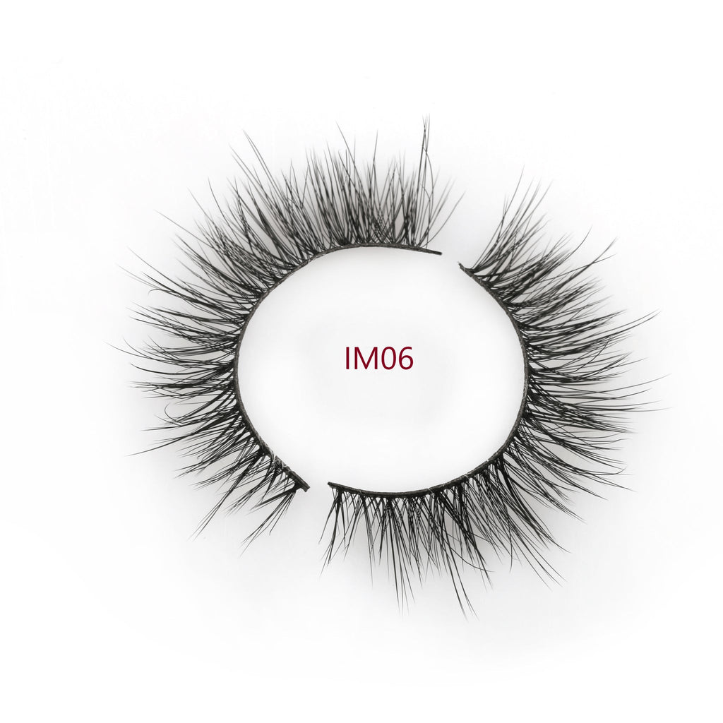 Invisible Magnetic Band Lashes with Eyeliner - Natural Look