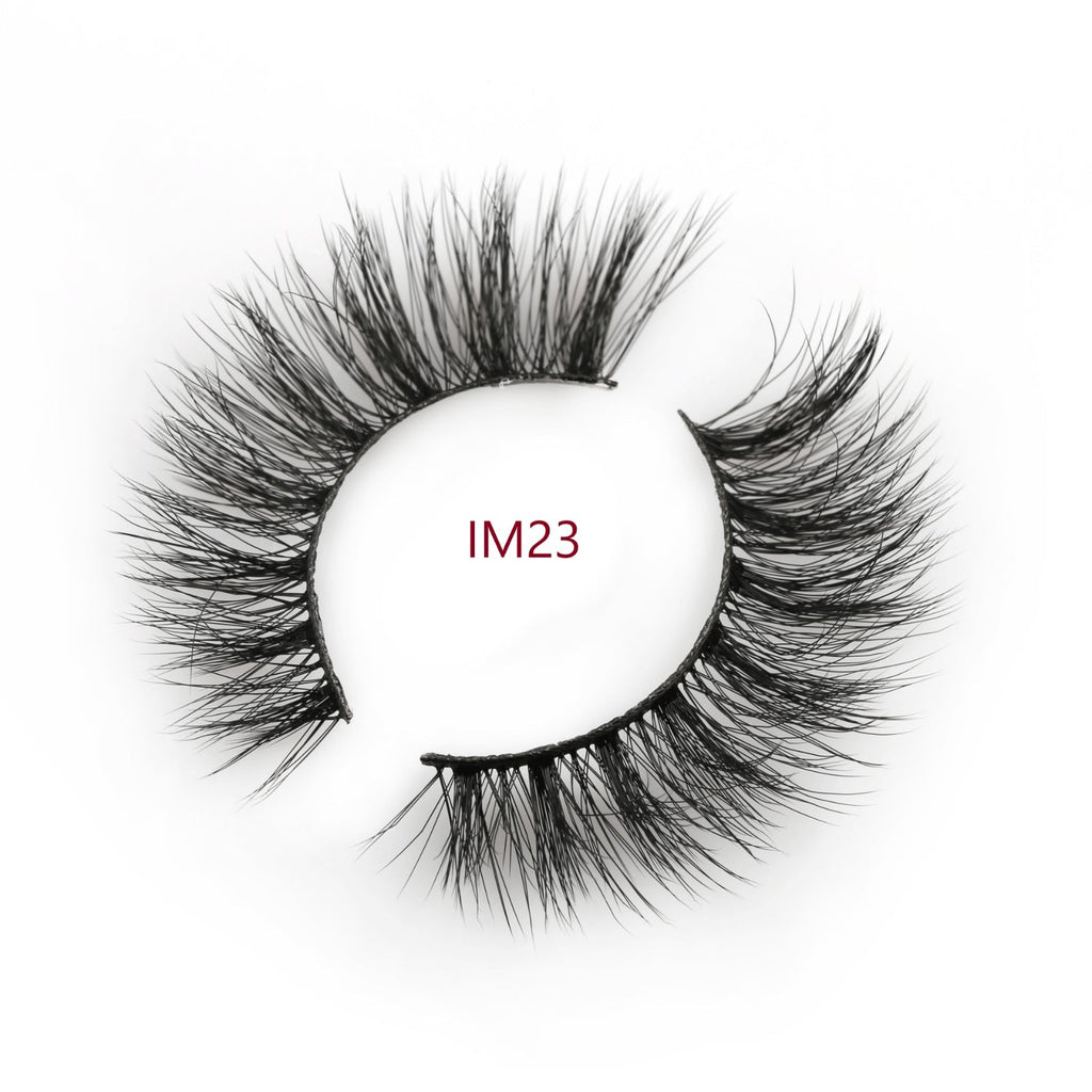 Invisible Magnetic Band Lashes with Eyeliner - Natural Look