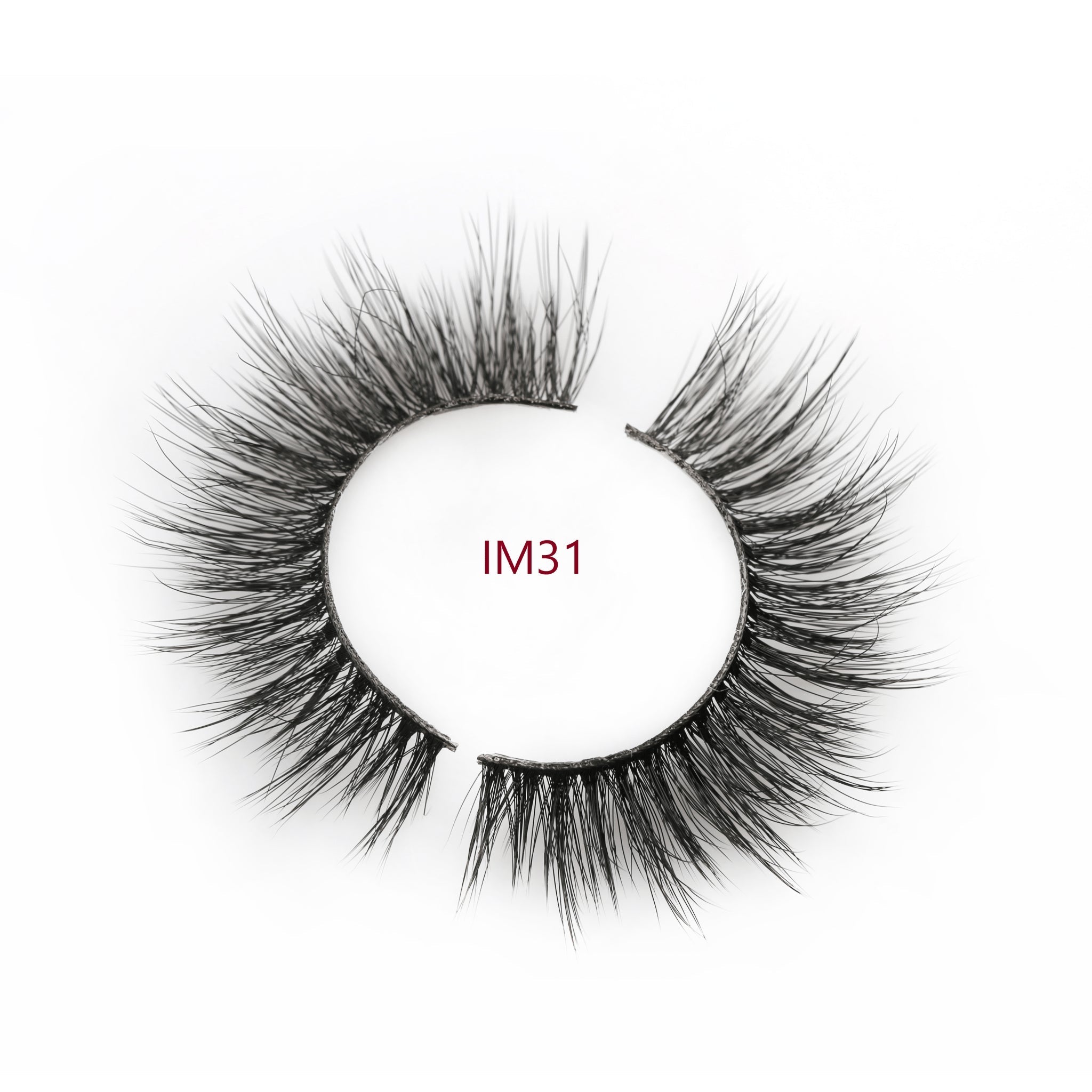 Invisible Magnetic Band Lashes with Eyeliner - Natural Look