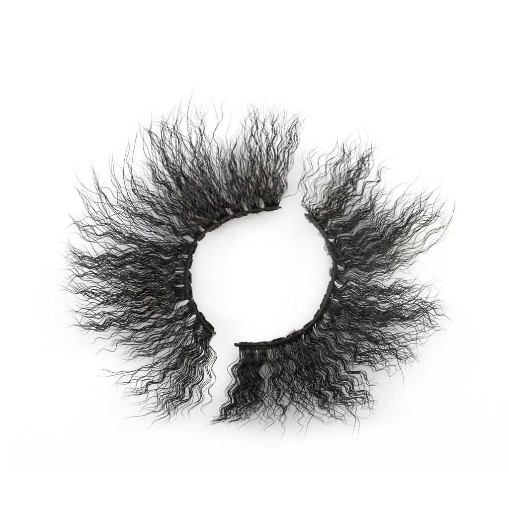 VIP Kinky Curl Lashes - Dramatic Volume & Natural Curly Pattern