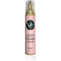 VIP Collection 100ml Lash Foam Shampoo in a pink bottle with gold accents
