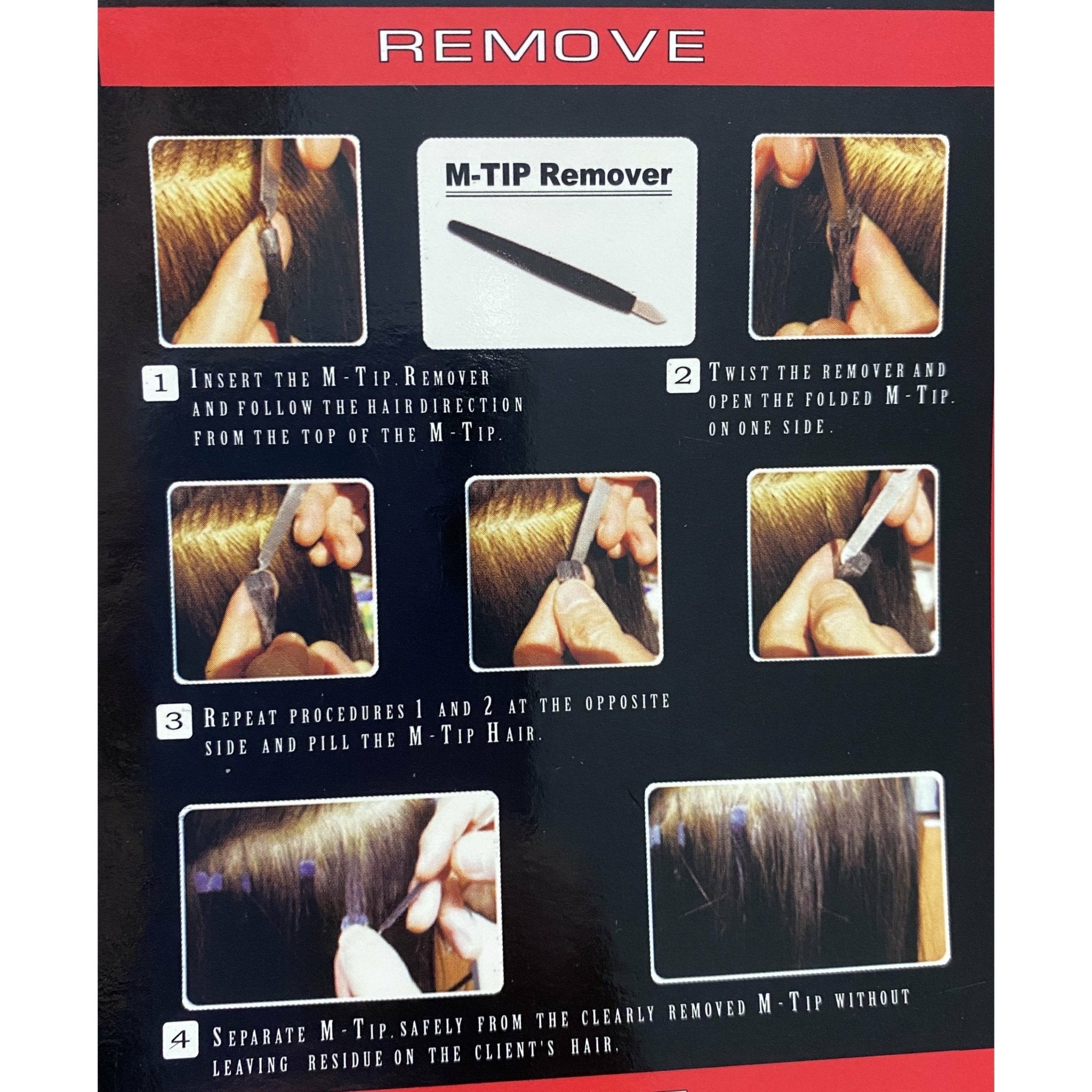 18" M-Tip Tape Hair Extensions - 100 Strands Premium Human Hair
