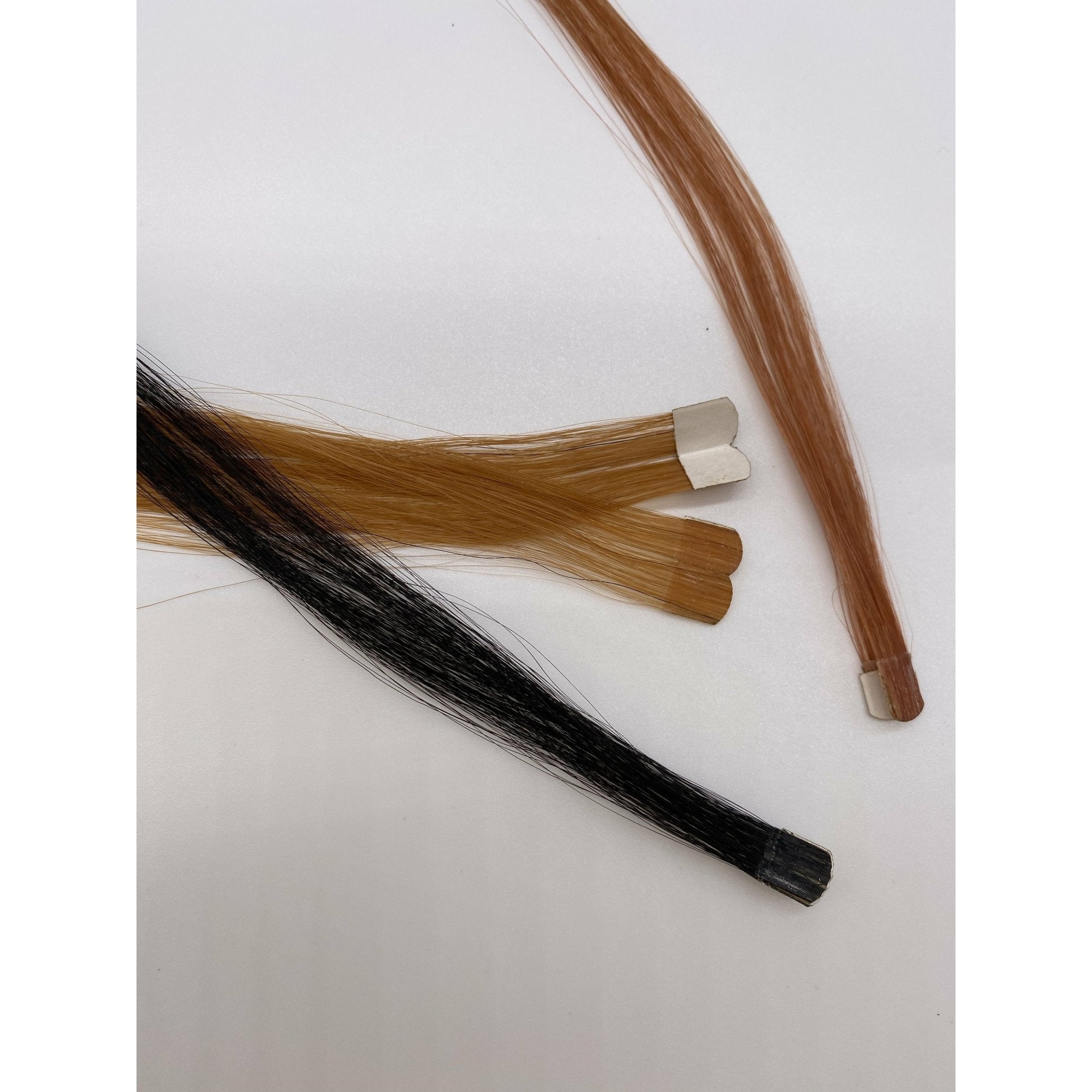 18" M-Tip Tape Hair Extensions - 100 Strands Premium Human Hair