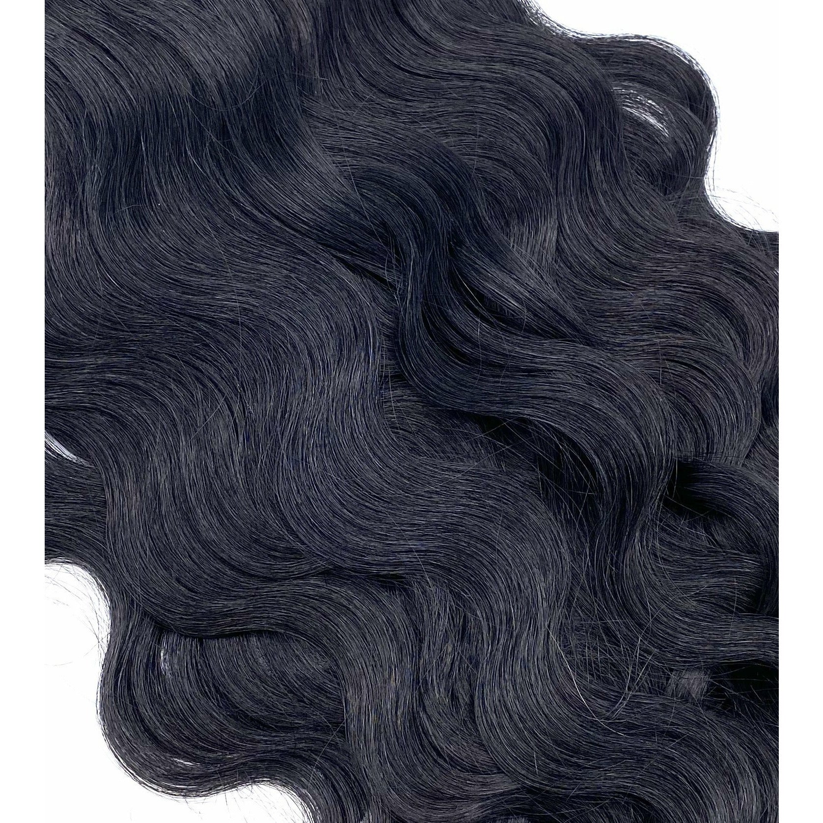18" Wavy M-Tip Tape Extensions 100 Strands Remy Human Hair