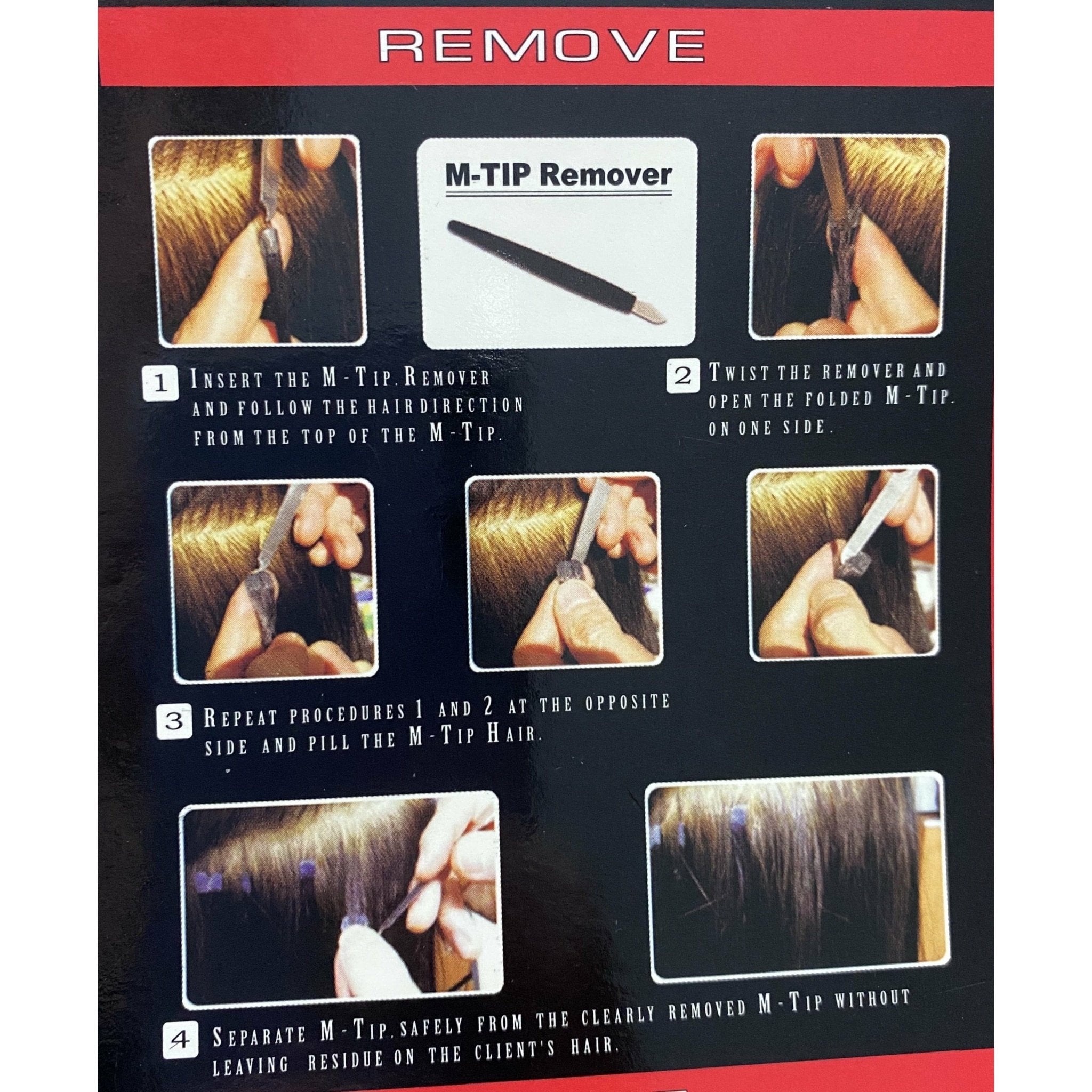 18" Wavy M-Tip Tape Extensions 100 Strands Remy Human Hair