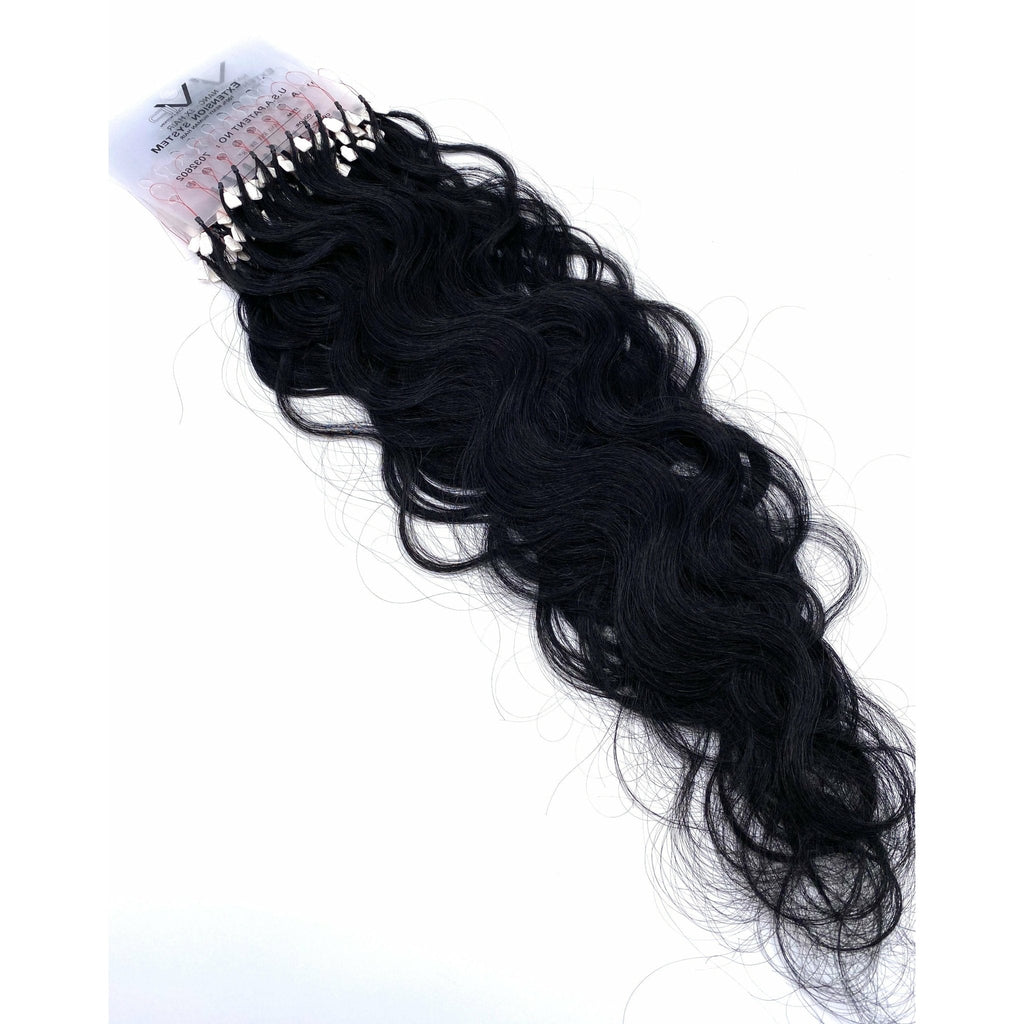 18" Body Wave Human Hair Extensions VIP Nanorex System