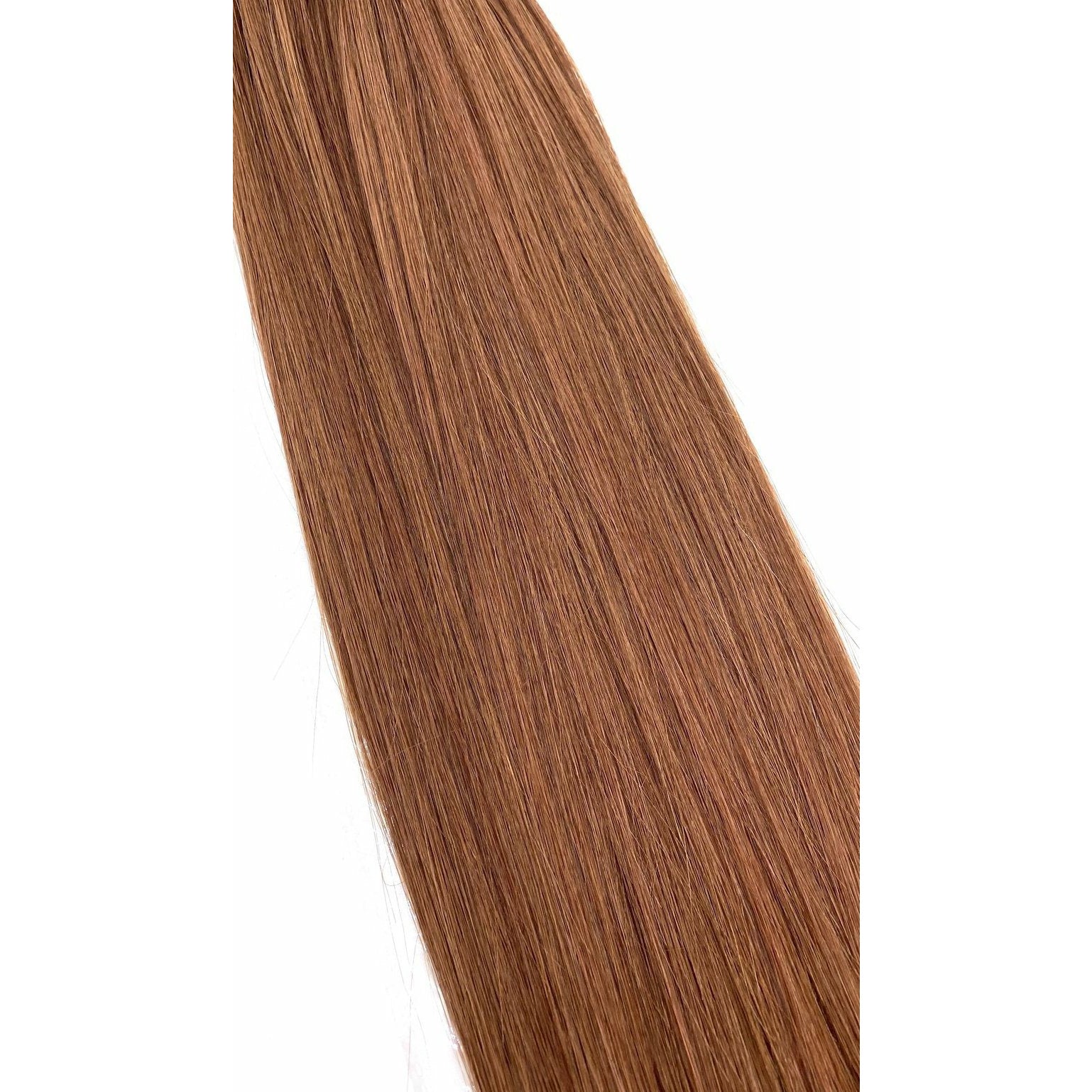 Nanorex 18 Inch Silky Straight Human Hair Extensions, 10 Strands