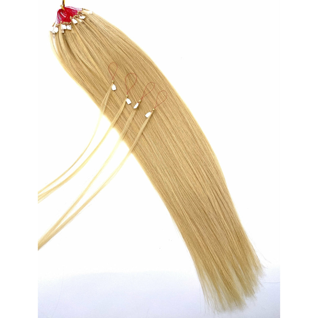 Nanorex 18 Inch Silky Straight Human Hair Extensions, 10 Strands