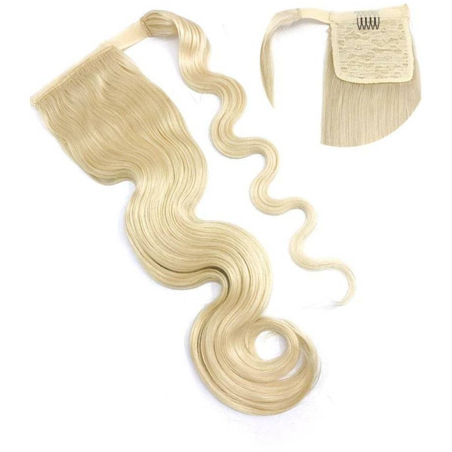 Body Wave Human Hair Ponytail Extension 18" and 24" Lengths