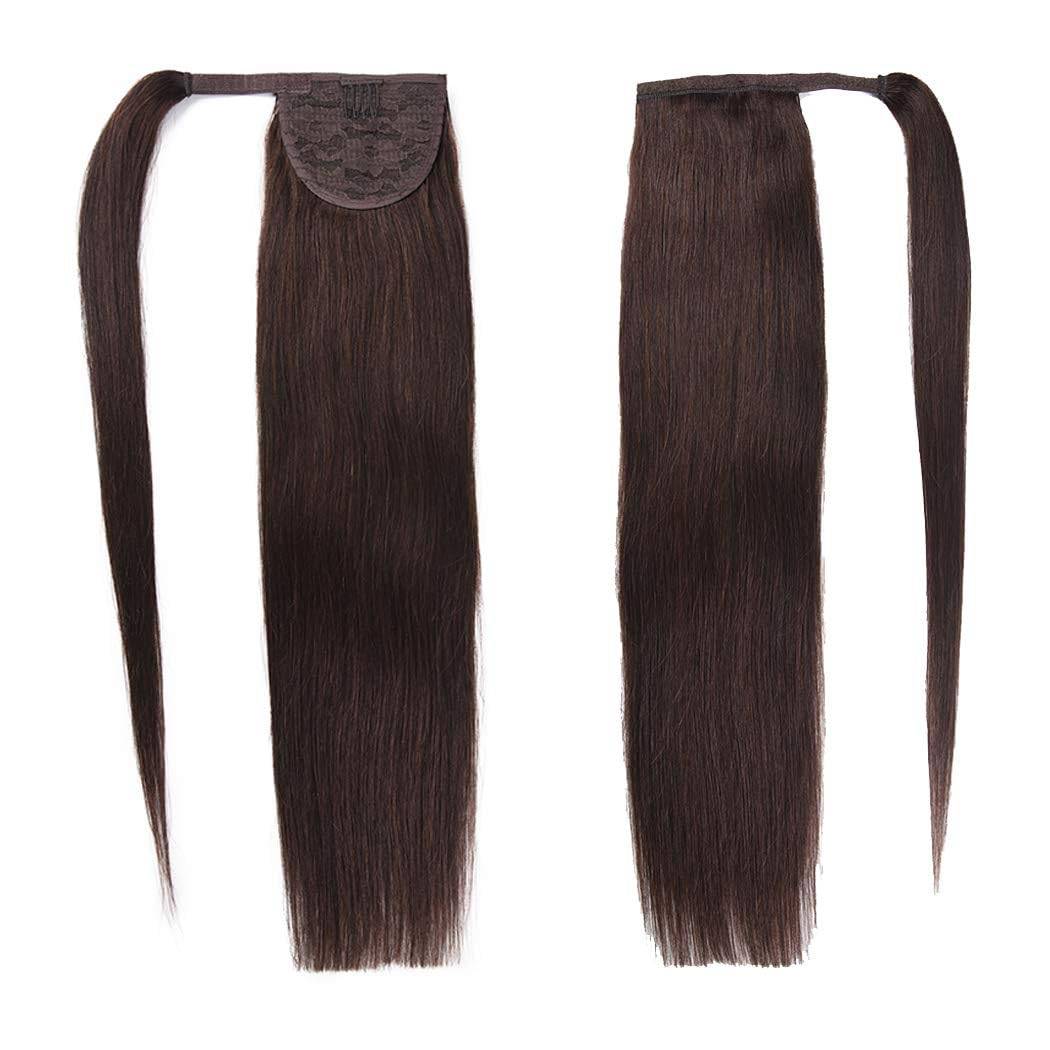 18" Silky Human Hair Ponytail Extension