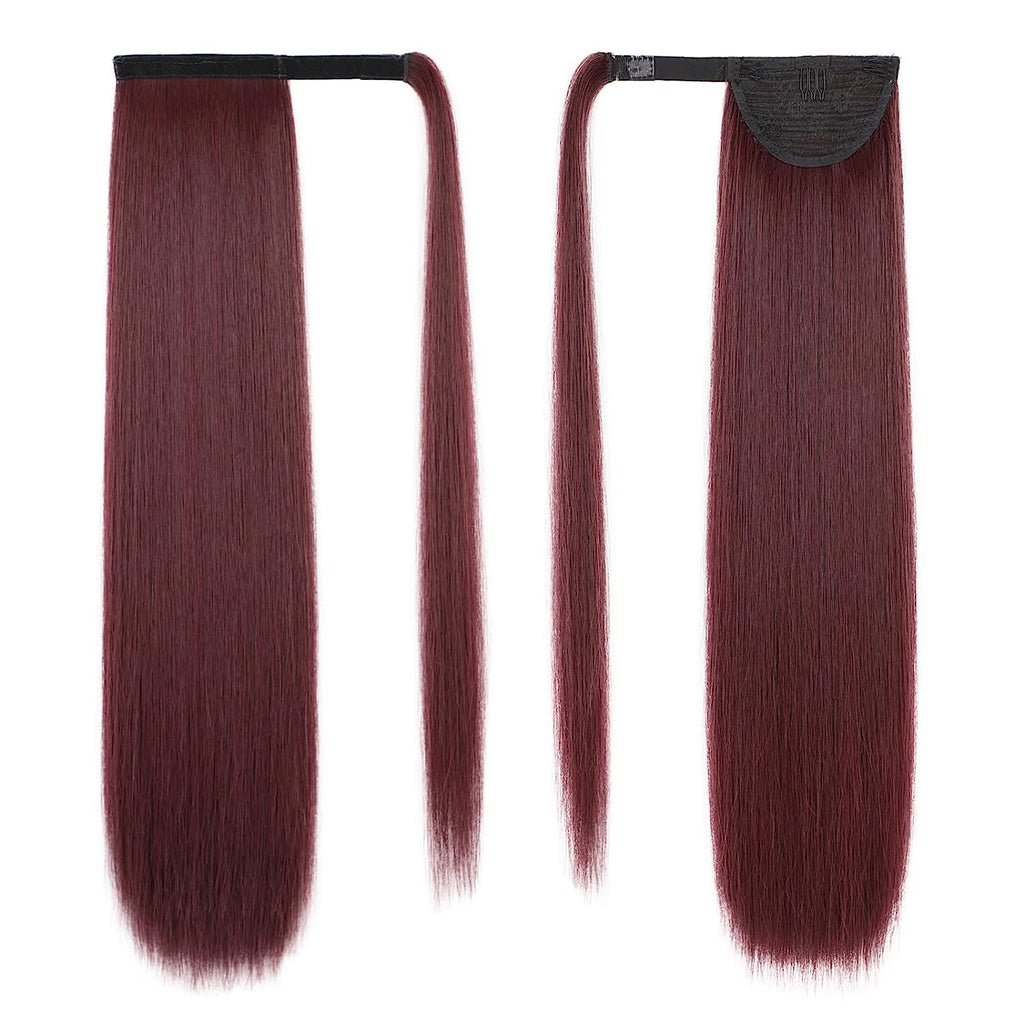 18" Silky Human Hair Ponytail Extension