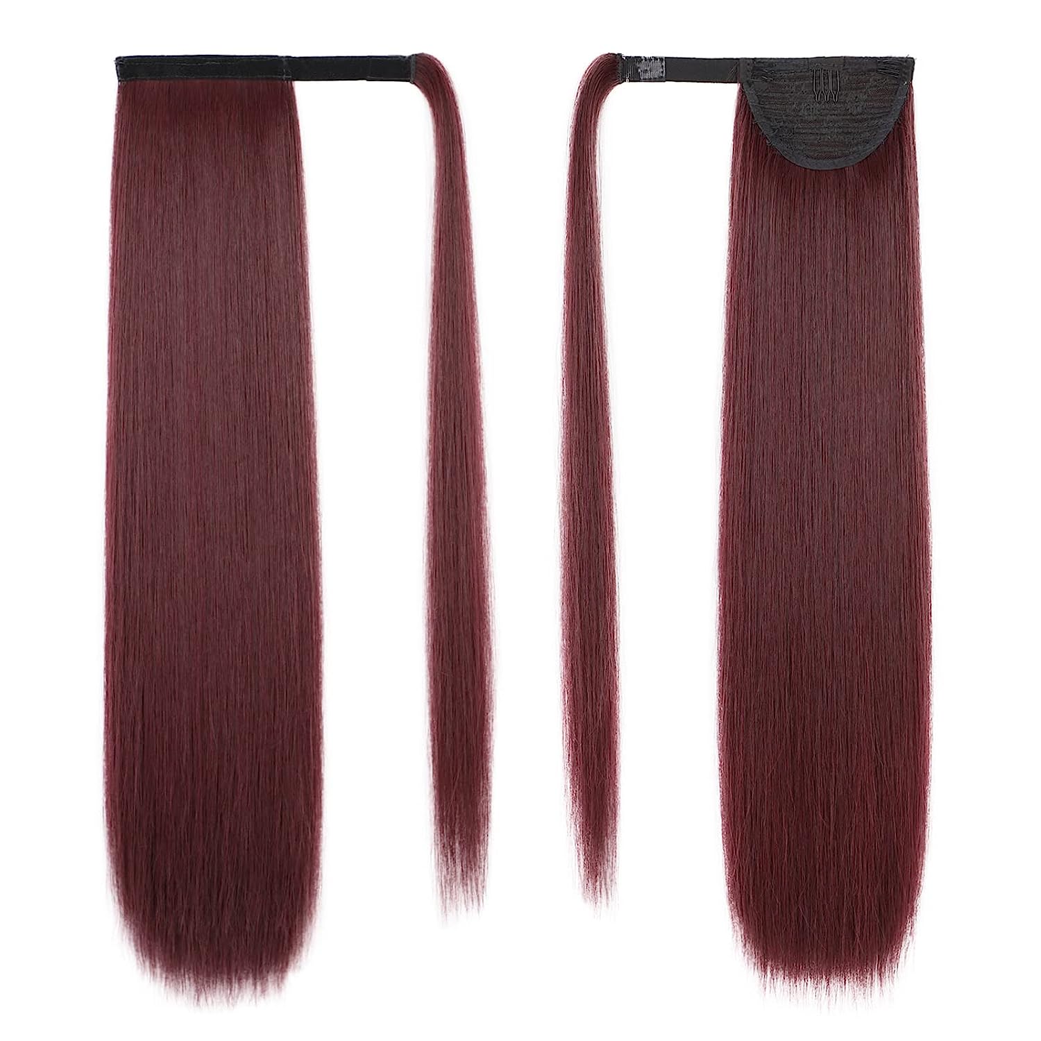 18" Silky Human Hair Ponytail Extension