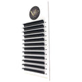 Professional 0.07 D Curl Quick Fan Lash Extensions, 12 Lines