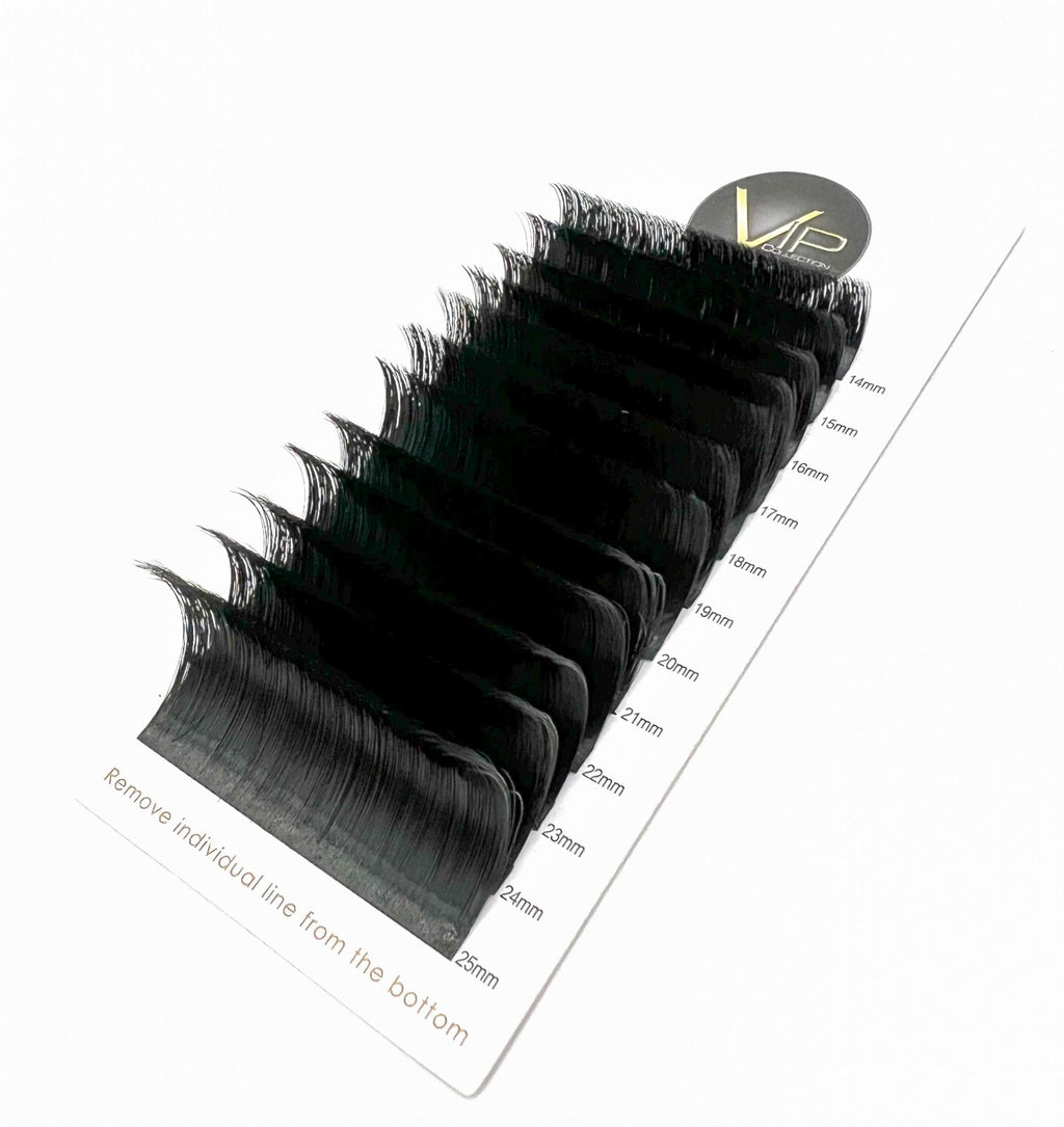 Quick Fan Volume Lashes DD and CC Curl Professional Extension Set