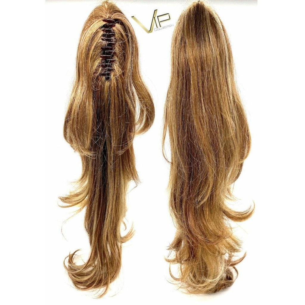 Sapphire Synthetic Claw Clip Ponytail Hair Extension Piece
