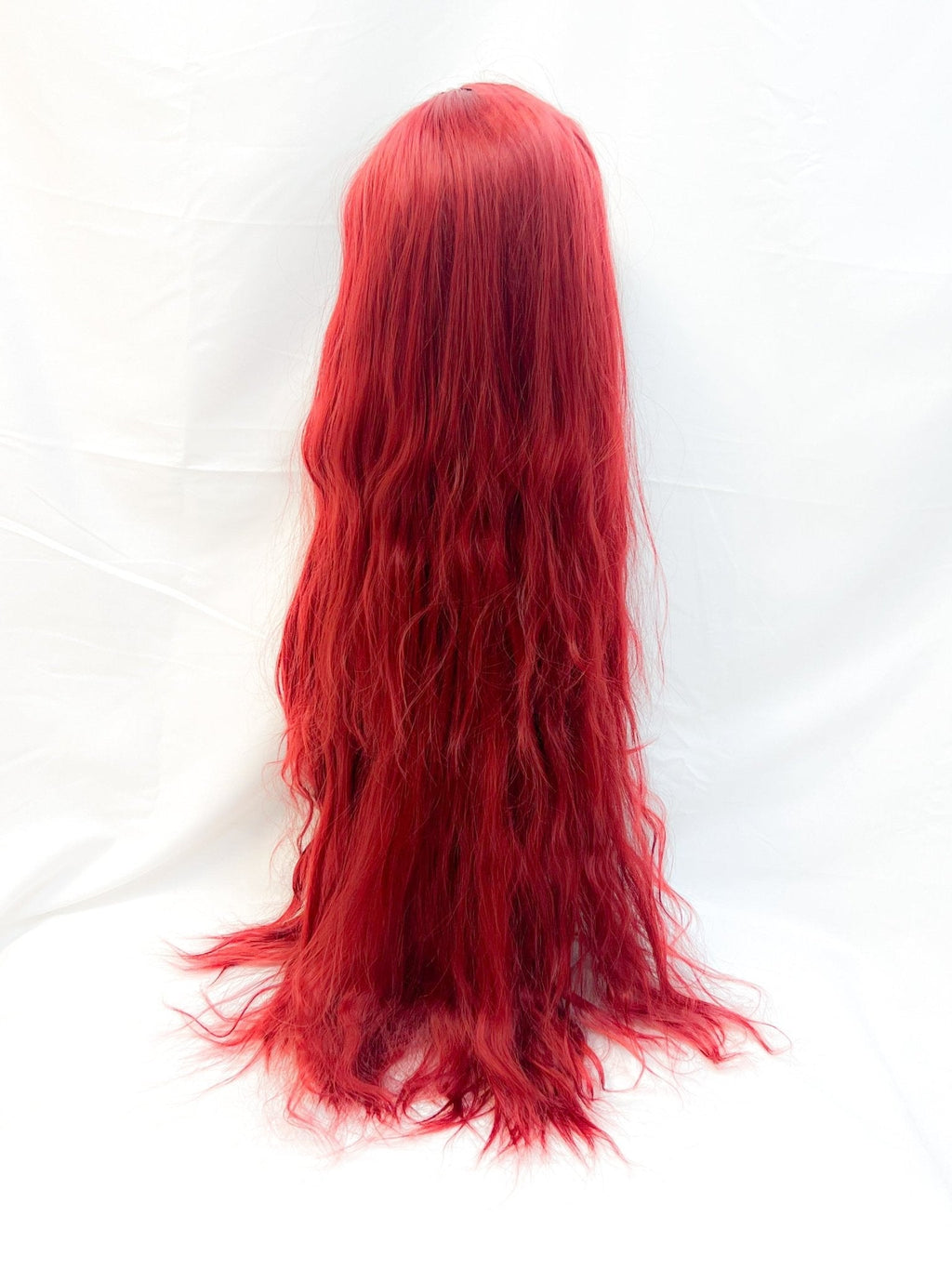 24-Inch Lace Front Synthetic Wig in Fire-Engine Red