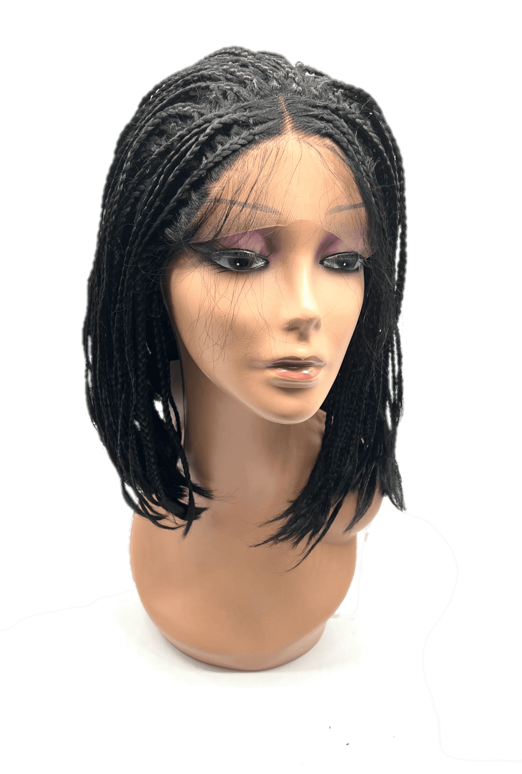 14 Inch Synthetic Lace Front Wig Heat-Safe Natural Look Style
