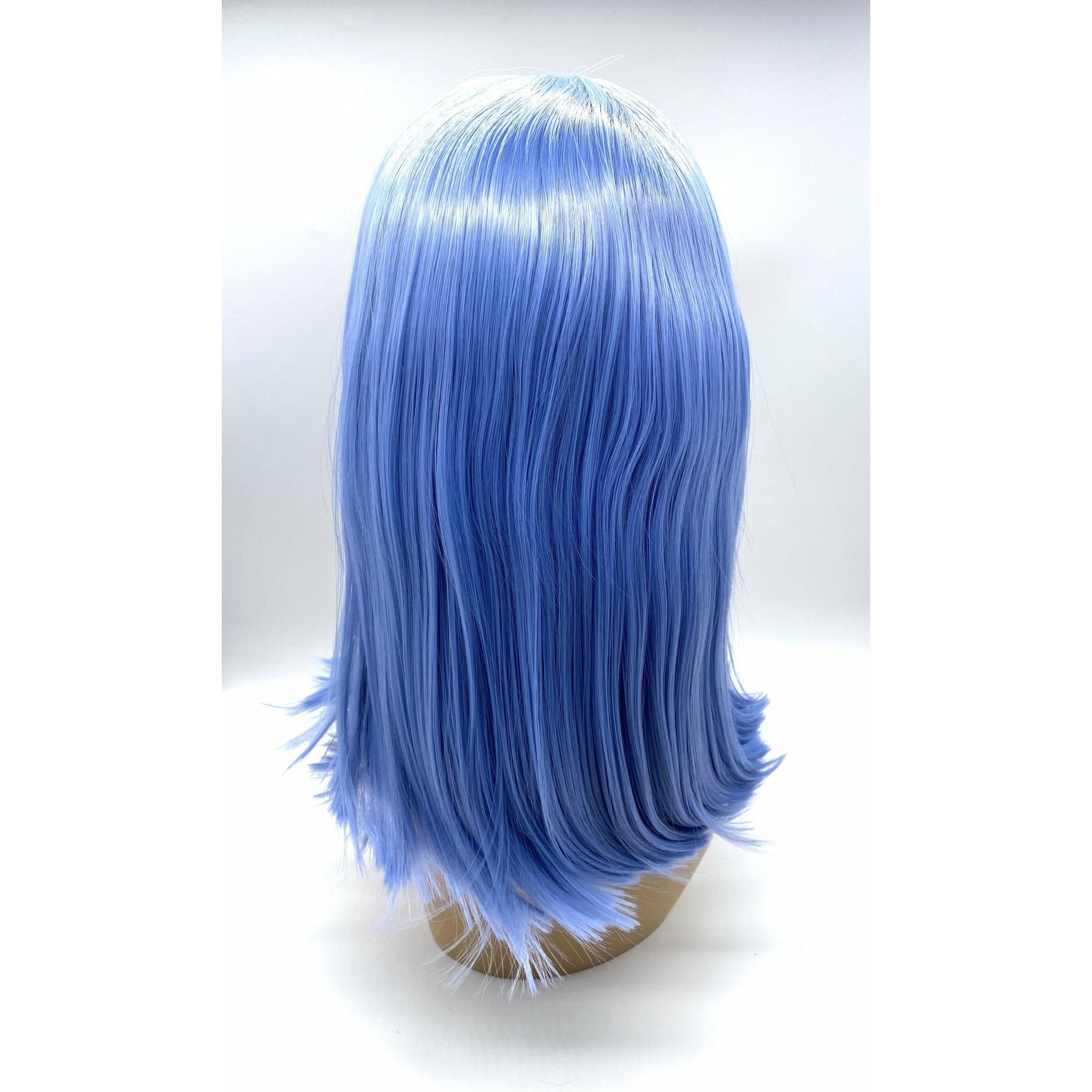 16-Inch Synthetic Lace Front Wig in 1B/Silver