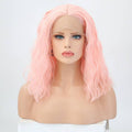 14-inch synthetic lace front wig in color 2335 displayed on a mannequin