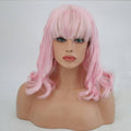 16-inch synthetic lace front wig in color 2317 shown on a mannequin