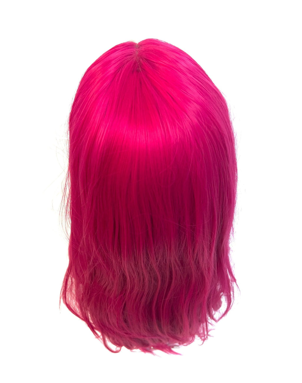 Hot Pink Synthetic Lace Front Wig - Vibrant Bold Hair