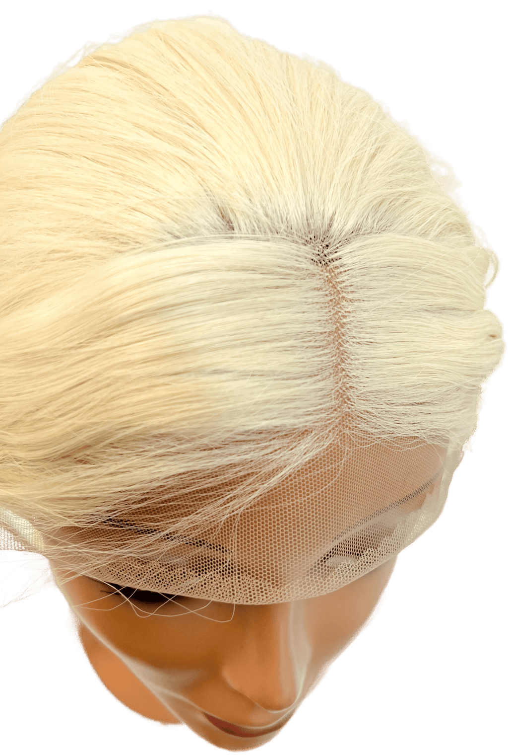 24" Synthetic Lace Front Wig in Classic 613 Blonde