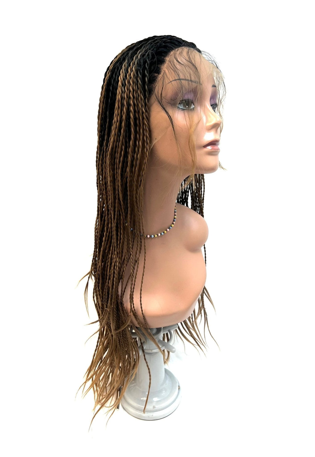 Synthetic Twist Braids Wig T1B/27 Protective Hairstyle