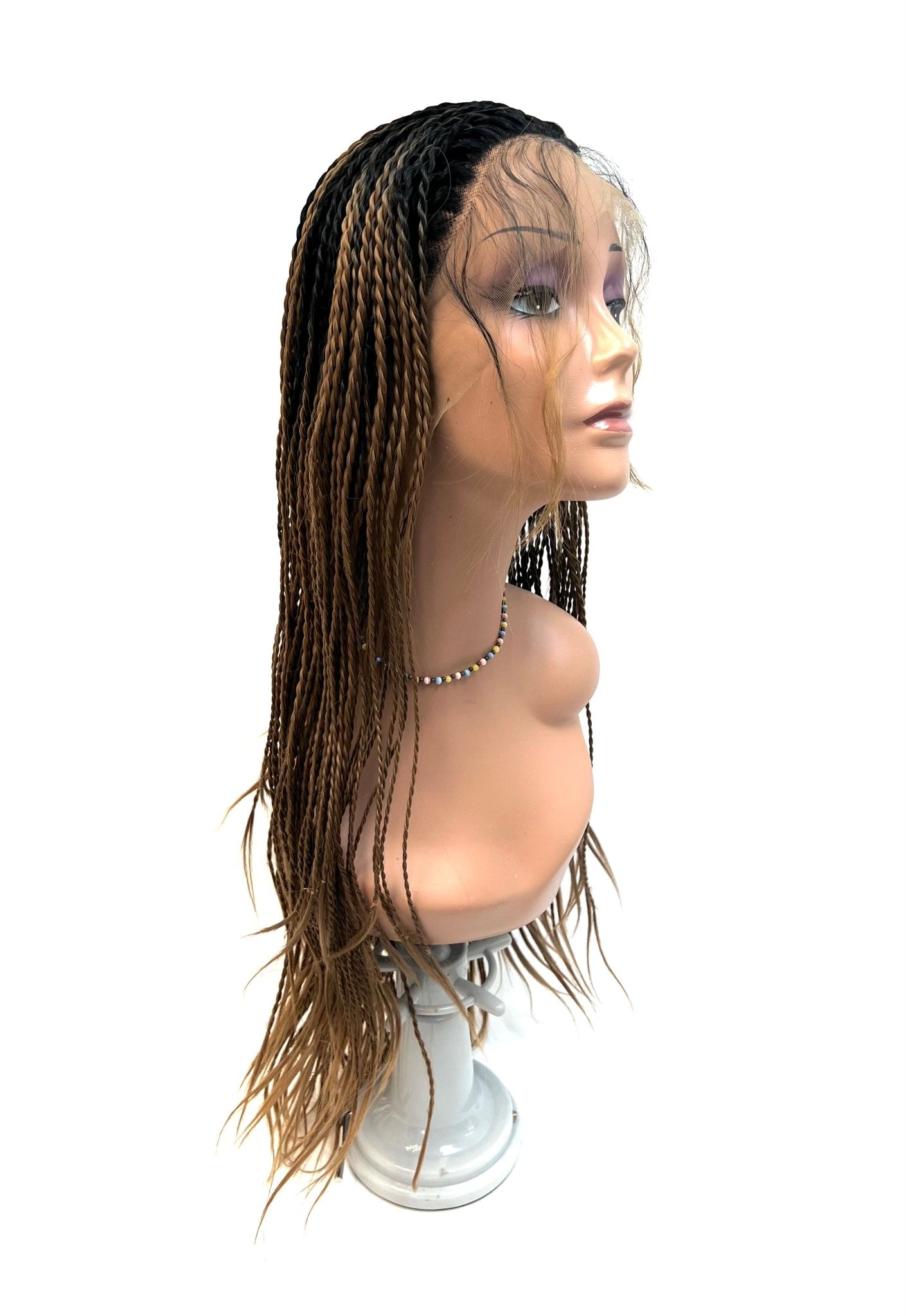 Synthetic Twist Braids Wig T1B/27 Protective Hairstyle