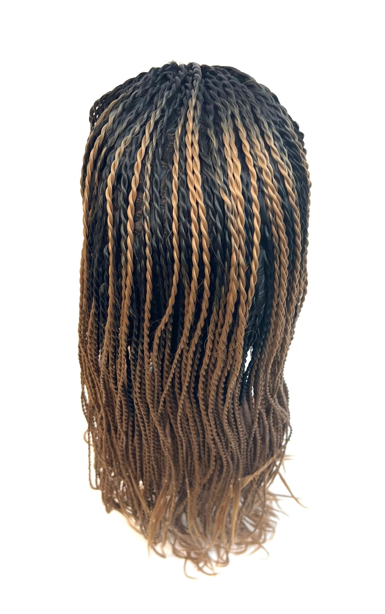 Synthetic Twist Braids Wig T1B/27 Protective Hairstyle