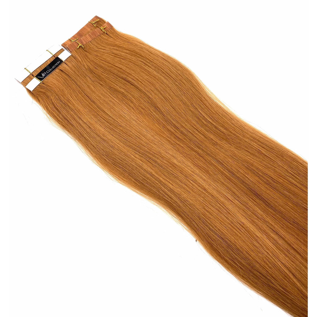 18" Straight Human Hair Tape-In Extensions