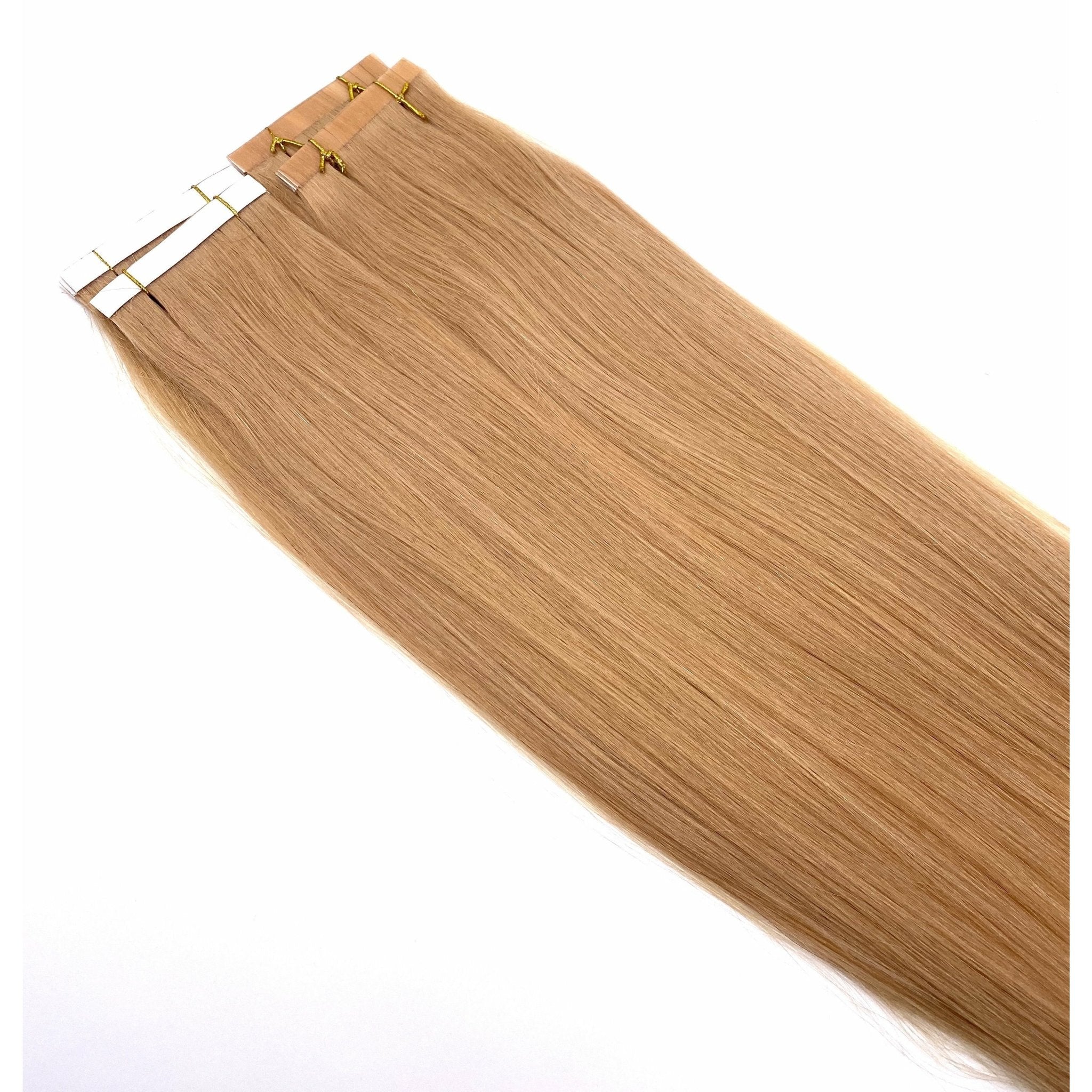 18" Straight Human Hair Tape-In Extensions