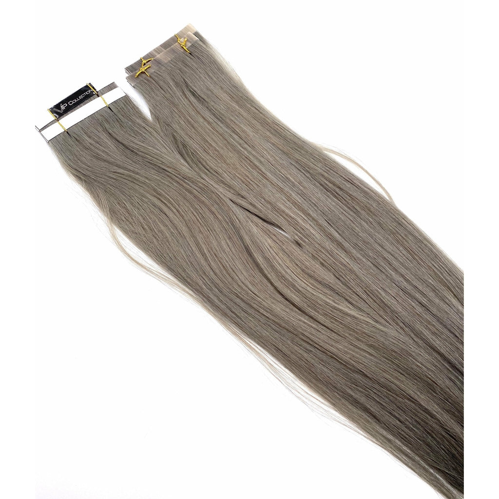 18" Straight Human Hair Tape-In Extensions