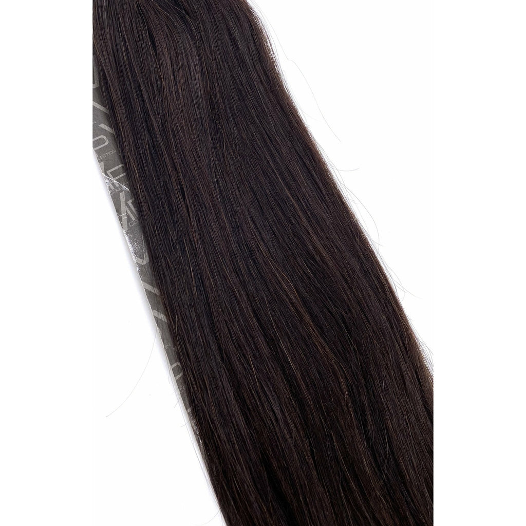 18 Inch Straight U-Tip Human Hair Extensions Seamless Extensions
