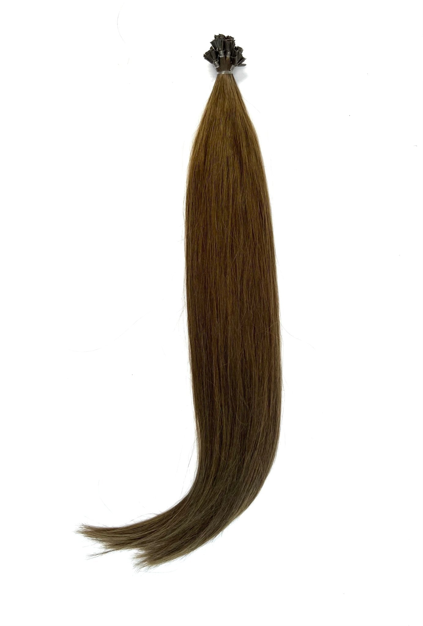 24-Inch Straight U-Tip Hair Extensions - 100 Strands Premium Set