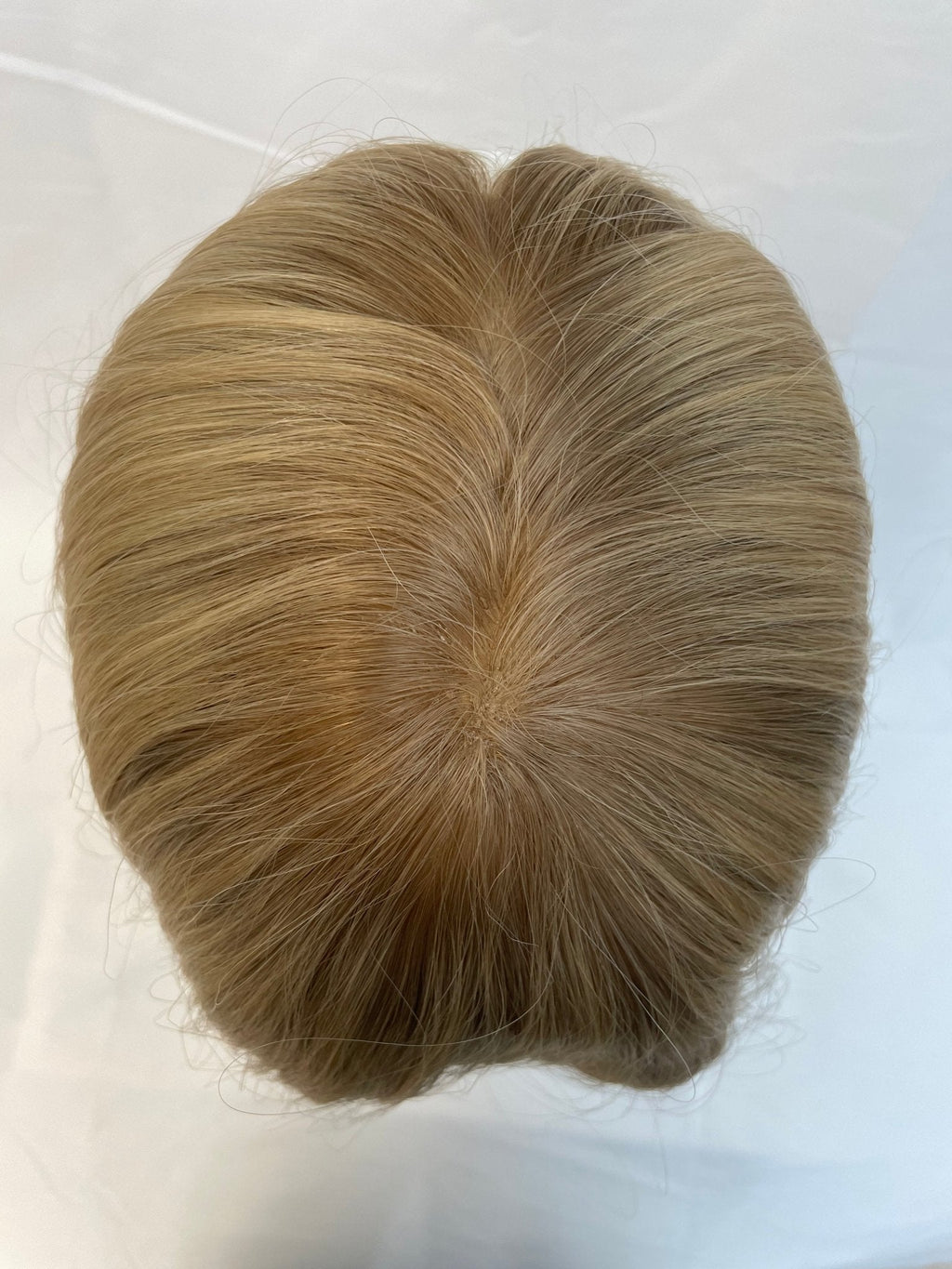Virgin Remy Human Hair Silk Straight 16-Inch Top Topper Piece