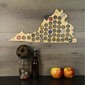 Virginia Beer Cap Map
