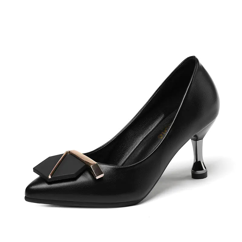 Trendy Shallow High Heels with Pointed Toe (One Pair)