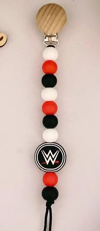 Wrestling Pacifier Clip