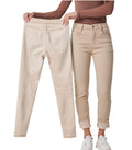 zsangbee Womens Thermal Jeans Fleece Lined Jeans Winter Skinny Jeans Warm Denim Pants