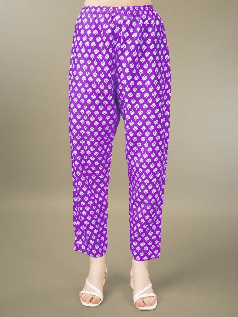 Purple Rayon Straight Kurta Set with Embroidery and Sequence Work
